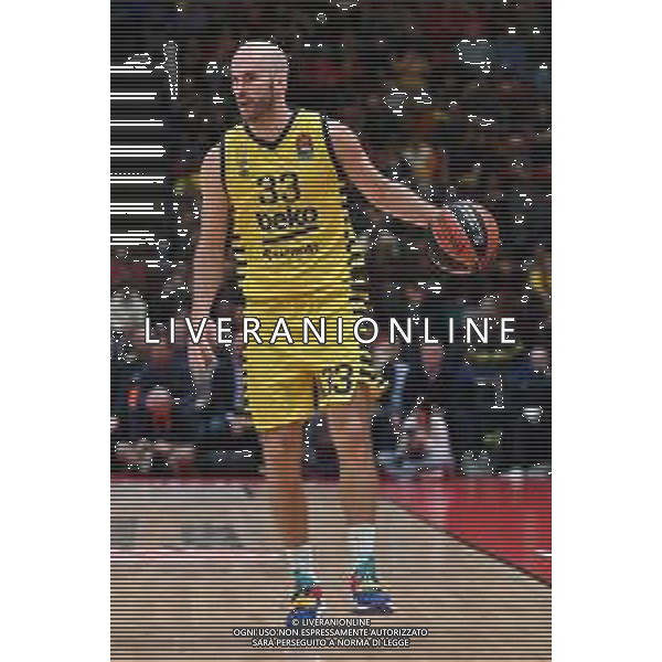 TVRG Nick Calathes (Fenerbahce Istanbul) EA7 Emporio Armani Milano vs Fenerbahce Beko Istanbul Assago (MI) 24-11-2022 Mediolanum Forum Turkish Airlines Euroleague 10a giornata regular season foto Roberto Garavaglia/ag. Aldo Liverani sas / AGENZIA ALDO LIVERANI SAS