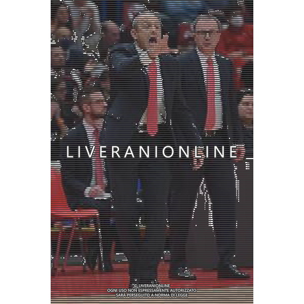 TVRG Ettore Messina allenatore Olimpia Milano EA7 Emporio Armani Milano vs Fenerbahce Beko Istanbul Assago (MI) 24-11-2022 Mediolanum Forum Turkish Airlines Euroleague 10a giornata regular season foto Roberto Garavaglia/ag. Aldo Liverani sas / AGENZIA ALDO LIVERANI SAS