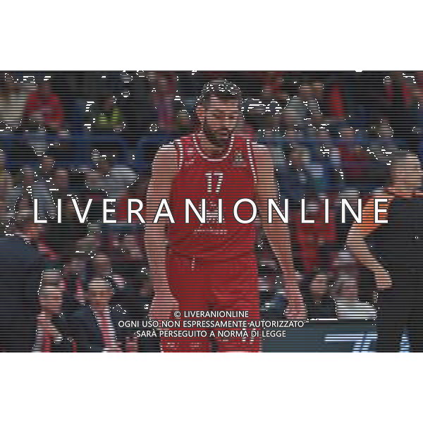 TVRG Gianpaolo Ricci (Olimpia Milano) EA7 Emporio Armani Milano vs Fenerbahce Beko Istanbul Assago (MI) 24-11-2022 Mediolanum Forum Turkish Airlines Euroleague 10a giornata regular season foto Roberto Garavaglia/ag. Aldo Liverani sas / AGENZIA ALDO LIVERANI SAS