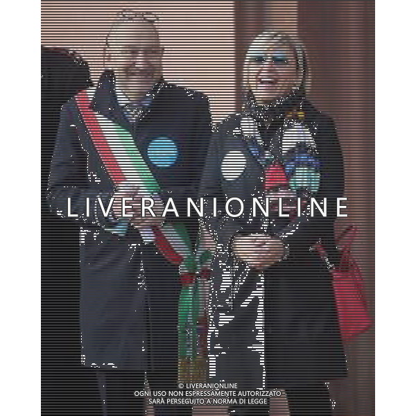 IMOLA 25 11 2022 PIAZZA MATTEOTTI GIORNATA DEL DIRITTO DELL\'INFANZIA NELLA FOTO VICE SINDACO FABRIZIO CASTELLARI ©SANNA / AGENZIA ALDO LIVERANI SAS