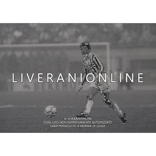 06-01-1988 TORINO COPPA ITALIA OTTAVI DI ANDATA JUVENTUS-PESCARA 1-0 NELLA FOTO BENIAMINO VIGNOLA AG ALDO LIVERANI SAS