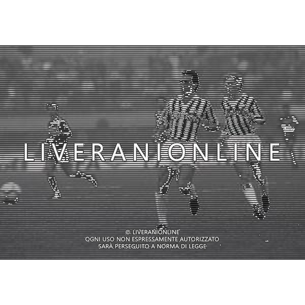 06-01-1988 TORINO COPPA ITALIA OTTAVI DI ANDATA JUVENTUS-PESCARA 1-0 NELLA FOTO PASQUALE BRUNO AG ALDO LIVERANI SAS