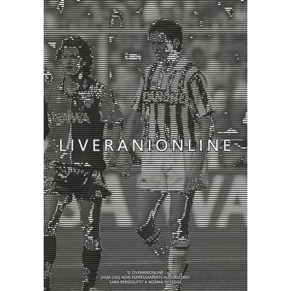 20-09-1992 GENOAVA CAMPIONATO DI CALCIO SERIE A GENOA-JUVENTUS 2-2 NELLA FOTO MORENO TORRICELLI AG ALDO LIVERANI SAS