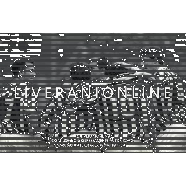 13-03-1994 GENOVA CAMPIONATO DI CALCIO SERIE A GENOA-JUVENTUS 1-1 NELLA FOTO ABBRACCI GIOCATORI JUVENTUS DPO IL GOAL DI ALESSANDRO DEL PIERO AG ALDO LIVERANI SAS