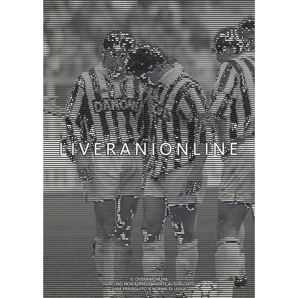 13-03-1994 GENOVA CAMPIONATO DI CALCIO SERIE A GENOA-JUVENTUS 1-1 NELLA FOTO ROBERTO BAGGIO E ALESSANDRO DEL PIERO AG ALDO LIVERANI SAS