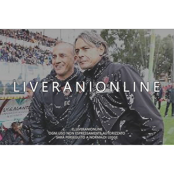 27/11/2022 Stadio Oreste Granillo Reggio Calabria Reggina vs Benevento In foto FABIO CANNAVARO ALLENATORE BENEVENTO E FILIPPO INZAGHI ALLENATORE REGGINA ©GARREFFA PASQUALE / AGENZIA ALDO LIVERANI SAS