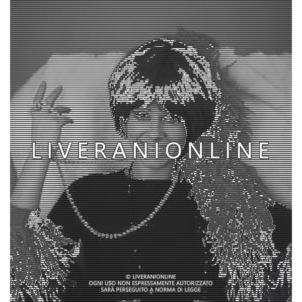 RETROSPETTIVA OMBRETTA COLLI CANTANTE E ATTRICE NELLA FOTO OMBRETTA COLLI NELL\'ANNO 1967 A MILANO AG ALDO LIVERANI SAS