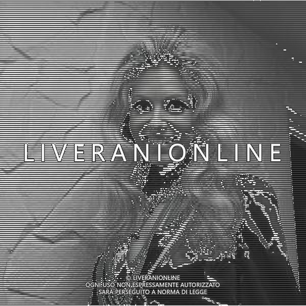 RETROSPETTIVA OMBRETTA COLLI CANTANTE E ATTRICE NELLA FOTO OMBRETTA COLLI NELL\'ANNO 1969 A MILANO IN SALA D\'INCISIONE AG ALDO LIVERANI SAS 