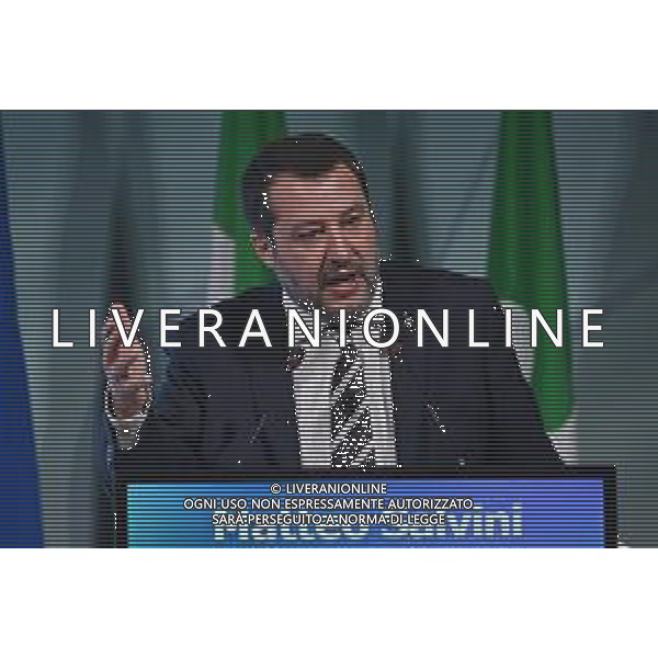 TVRG Lombardia 2030 nella foto Matteo Salvini vicepresidente del Consiglio e ministro delle infrastrutture e dei trasporti Milano 28-11-2022 Convegno Lombardia 2030 presso la Pirelli Hangar Bicocca foto Roberto Garavaglia/ag. Aldo Liverani sas / AGENZIA ALDO LIVERANI SAS
