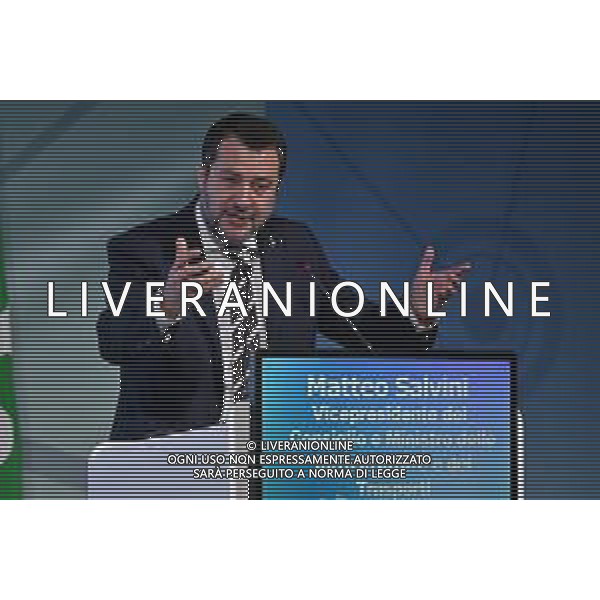 TVRG Lombardia 2030 nella foto Matteo Salvini vicepresidente del Consiglio e ministro delle infrastrutture e dei trasporti Milano 28-11-2022 Convegno Lombardia 2030 presso la Pirelli Hangar Bicocca foto Roberto Garavaglia/ag. Aldo Liverani sas / AGENZIA ALDO LIVERANI SAS