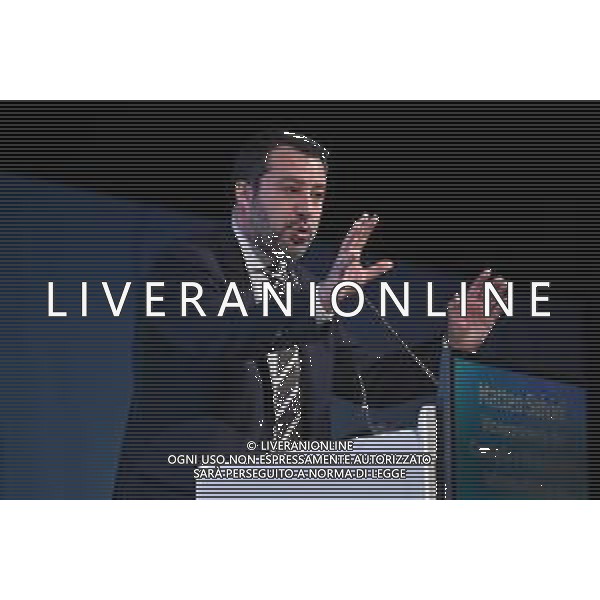 TVRG Lombardia 2030 nella foto Matteo Salvini vicepresidente del Consiglio e ministro delle infrastrutture e dei trasporti Milano 28-11-2022 Convegno Lombardia 2030 presso la Pirelli Hangar Bicocca foto Roberto Garavaglia/ag. Aldo Liverani sas / AGENZIA ALDO LIVERANI SAS