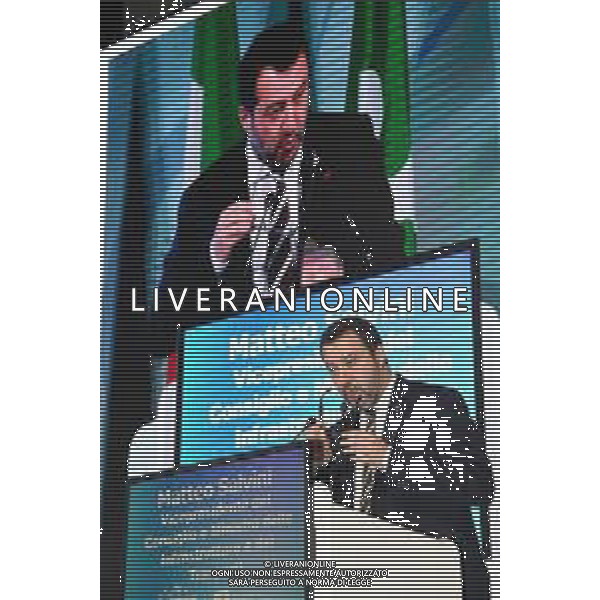 TVRG Lombardia 2030 nella foto Matteo Salvini vicepresidente del Consiglio e ministro delle infrastrutture e dei trasporti Milano 28-11-2022 Convegno Lombardia 2030 presso la Pirelli Hangar Bicocca foto Roberto Garavaglia/ag. Aldo Liverani sas/ AGENZIA ALDO LIVERANI SAS