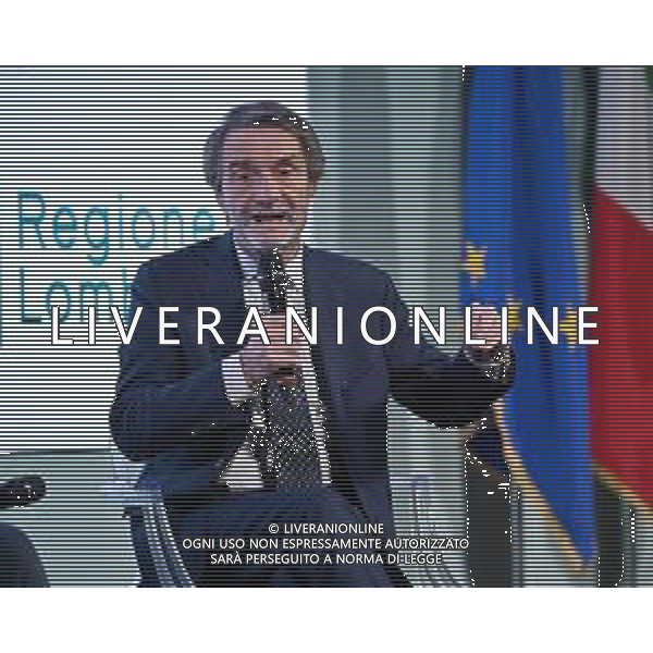 TVRG Lombardia 2030 nella foto Attilio Fontana presidente Regione Lombardia Milano 28-11-2022 Convegno Lombardia 2030 presso la Pirelli Hangar Bicocca foto Roberto Garavaglia/ag. Aldo Liverani sas/ AGENZIA ALDO LIVERANI SAS