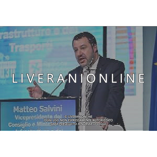 TVRG Lombardia 2030 nella foto Matteo Salvini vicepresidente del Consiglio e ministro delle infrastrutture e dei trasporti Milano 28-11-2022 Convegno Lombardia 2030 presso la Pirelli Hangar Bicocca foto Roberto Garavaglia/ag. Aldo Liverani sas/ AGENZIA ALDO LIVERANI SAS