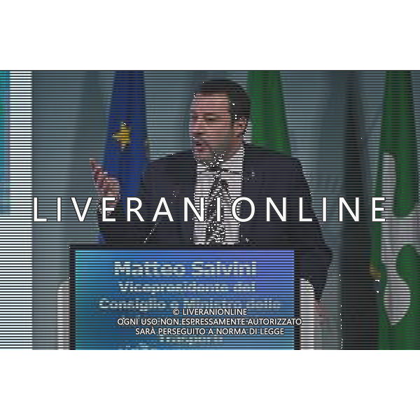 TVRG Lombardia 2030 nella foto Matteo Salvini vicepresidente del Consiglio e ministro delle infrastrutture e dei trasporti Milano 28-11-2022 Convegno Lombardia 2030 presso la Pirelli Hangar Bicocca foto Roberto Garavaglia/ag. Aldo Liverani sas/ AGENZIA ALDO LIVERANI SAS