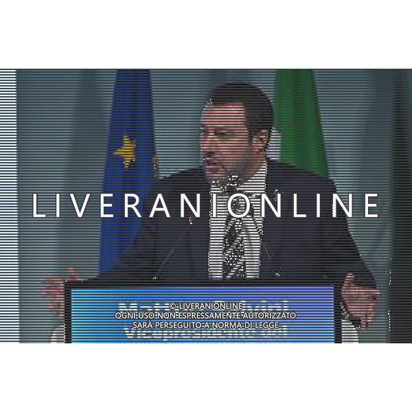 TVRG Lombardia 2030 nella foto Matteo Salvini vicepresidente del Consiglio e ministro delle infrastrutture e dei trasporti Milano 28-11-2022 Convegno Lombardia 2030 presso la Pirelli Hangar Bicocca foto Roberto Garavaglia/ag. Aldo Liverani sas/ AGENZIA ALDO LIVERANI SAS