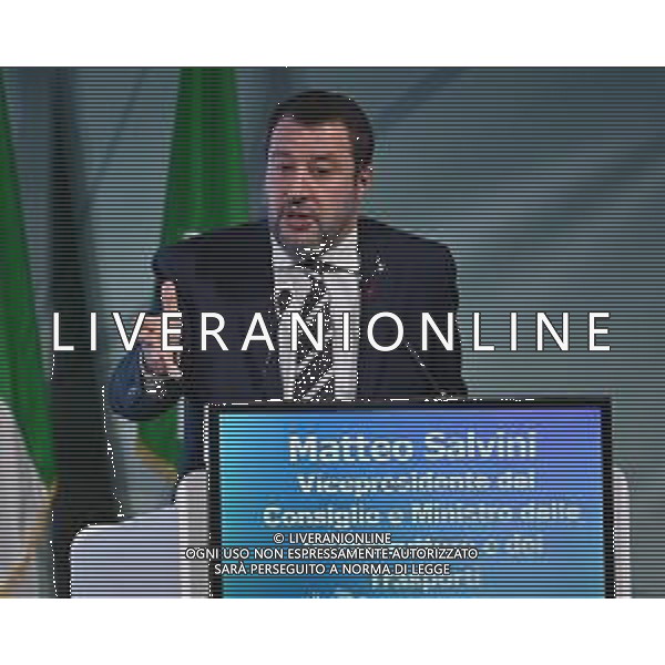 TVRG Lombardia 2030 nella foto Matteo Salvini vicepresidente del Consiglio e ministro delle infrastrutture e dei trasporti Milano 28-11-2022 Convegno Lombardia 2030 presso la Pirelli Hangar Bicocca foto Roberto Garavaglia/ag. Aldo Liverani sas/ AGENZIA ALDO LIVERANI SAS