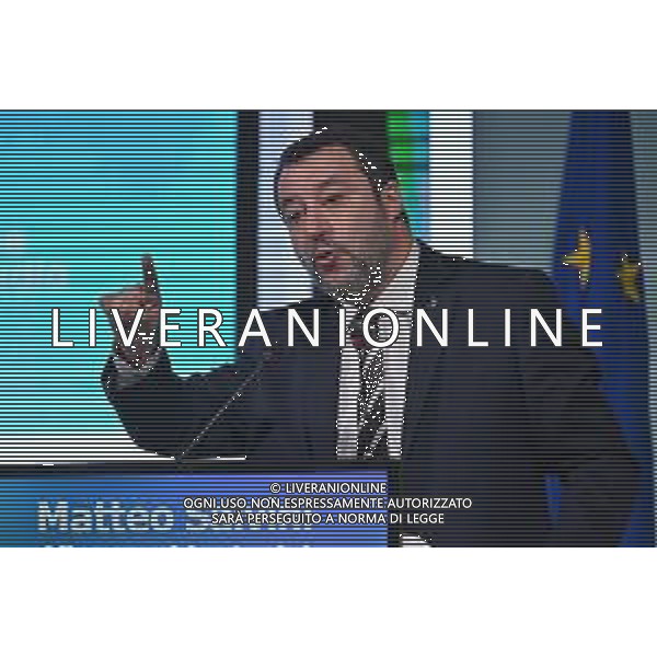 TVRG Lombardia 2030 nella foto Matteo Salvini vicepresidente del Consiglio e ministro delle infrastrutture e dei trasporti Milano 28-11-2022 Convegno Lombardia 2030 presso la Pirelli Hangar Bicocca foto Roberto Garavaglia/ag. Aldo Liverani sas/ AGENZIA ALDO LIVERANI SAS