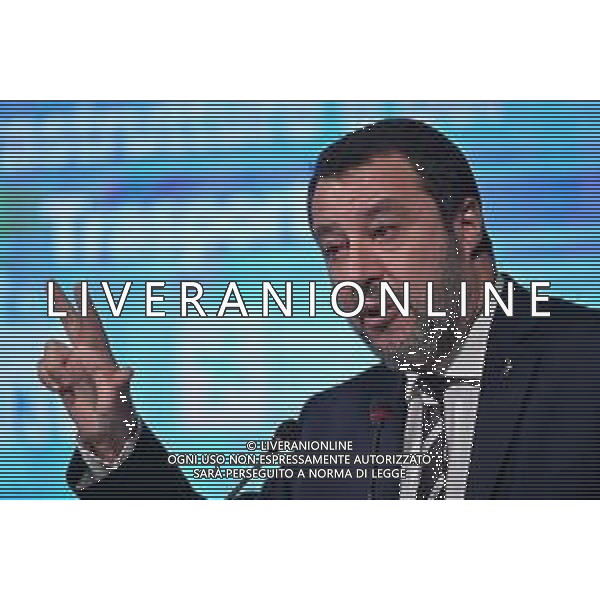 TVRG Lombardia 2030 nella foto Matteo Salvini vicepresidente del Consiglio e ministro delle infrastrutture e dei trasporti Milano 28-11-2022 Convegno Lombardia 2030 presso la Pirelli Hangar Bicocca foto Roberto Garavaglia/ag. Aldo Liverani sas/ AGENZIA ALDO LIVERANI SAS