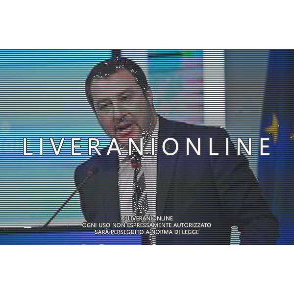 TVRG Lombardia 2030 nella foto Matteo Salvini vicepresidente del Consiglio e ministro delle infrastrutture e dei trasporti Milano 28-11-2022 Convegno Lombardia 2030 presso la Pirelli Hangar Bicocca foto Roberto Garavaglia/ag. Aldo Liverani sas/ AGENZIA ALDO LIVERANI SAS