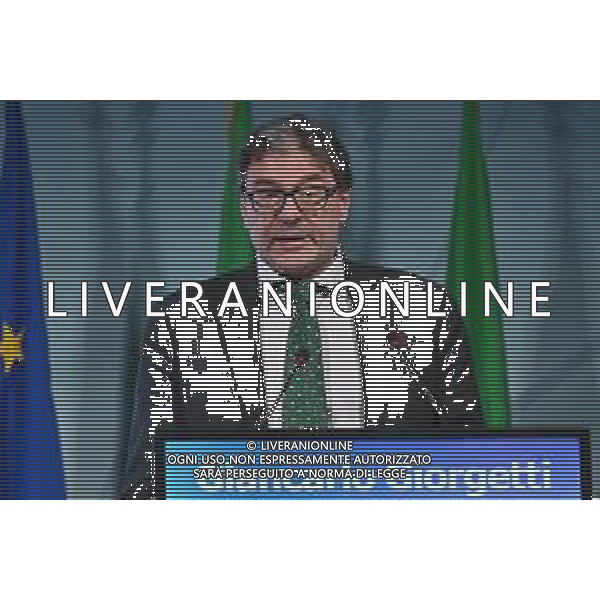 TVRG Lombardia 2030 nella foto Giancarlo Giorgetti ministro dell’economia e delle finanze Milano 28-11-2022 Convegno Lombardia 2030 presso la Pirelli Hangar Bicocca foto Roberto Garavaglia/ag. Aldo Liverani sas/ AGENZIA ALDO LIVERANI SAS