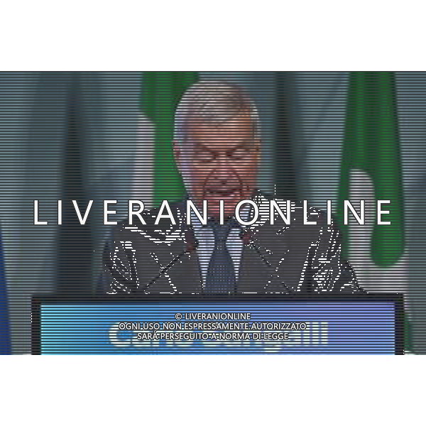 TVRG Lombardia 2030 nella foto Carlo Sangalli presidente Confcommercio e Camera di Commercio Milano Lodi Monza e Brianza Milano 28-11-2022 Convegno Lombardia 2030 presso la Pirelli Hangar Bicocca foto Roberto Garavaglia/ag. Aldo Liverani sas/ AGENZIA ALDO LIVERANI SAS