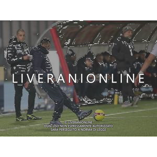RIMINI 29 11 2022 RIMINI-IMOLESE CALCIO 3-1 SERIE C NELLA FOTO NUOVO ALLENATORE DELL\'IMOLESE CALCIO GIUSEPPE ANASTASI PRIMA PARTITA ©SANNA / AGENZIA ALDO LIVERANI SAS