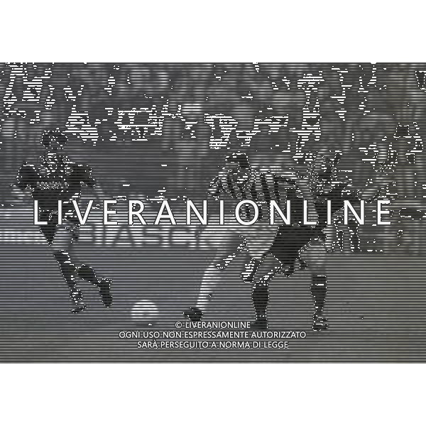 13-05-1995 CAMPIONATO DI CALCIO SERIE A GENOA-JUVENTUS 0-4 NELLA FOTO MARIO BORTOLAZZI-PAULO SOUSA E GENNARO RUOTOLO AG ALDO LIVERANI SAS