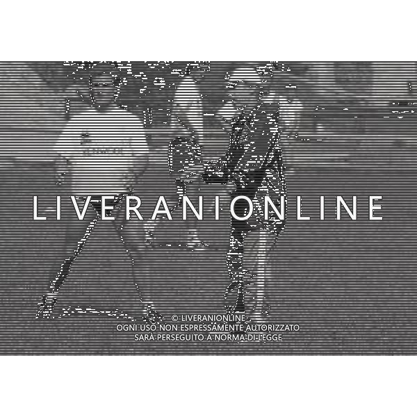 1994 MADONNA DI CAMPIGLIO LOC PALU\' ALLENAMENTO GENOA CALCIO NELLA FOTO FRANCO SCOGLIO ALLENATORE GENOA CALCIO AG ALDO LIVERANI SAS