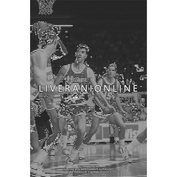 RETROSPETTIVA PALLACANESTRO VIRTUS ROMA BASKET NELL\'ANNO 1989 NELLA FOTO FAUSTO BARGNA CESTISTA ©DFP / ARCHIVIO AGENZIA ALDO LIVERANI SAS