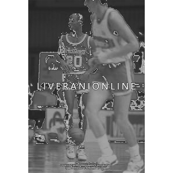 RETROSPETTIVA PALLACANESTRO VIRTUS ROMA BASKET NELL\'ANNO 1989 NELLA FOTO BRIAN SHAW CESTISTA ©DFP / ARCHIVIO AGENZIA ALDO LIVERANI SAS