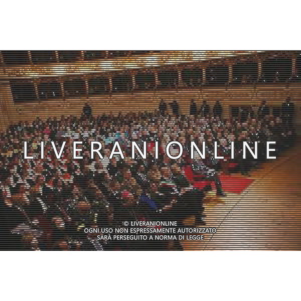 IL PRESIDENTE DELLA REPUBBLICA SERGIO MATTARELLA ALL\'INAUGURAZIONE DELL\'ANNO ACCADEMICO DELL\'UNIVERSITÀ\' \'UNIMORE\' AL TEATRO ARIOSTO DI REGGIO EMILIA 01.12.2022 ©SANTANDREA / AGENZIA ALDO LIVERANI SAS