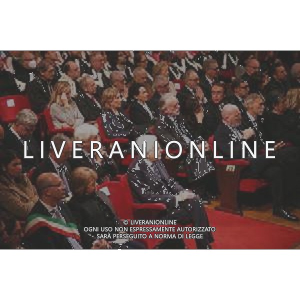 IL PRESIDENTE DELLA REPUBBLICA SERGIO MATTARELLA ALL\'INAUGURAZIONE DELL\'ANNO ACCADEMICO DELL\'UNIVERSITÀ\' \'UNIMORE\' AL TEATRO ARIOSTO DI REGGIO EMILIA 01.12.2022 ©SANTANDREA / AGENZIA ALDO LIVERANI SAS