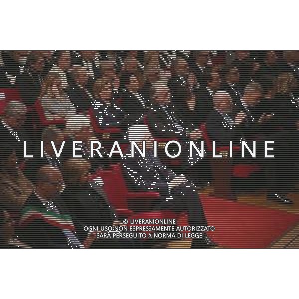 IL PRESIDENTE DELLA REPUBBLICA SERGIO MATTARELLA ALL\'INAUGURAZIONE DELL\'ANNO ACCADEMICO DELL\'UNIVERSITÀ\' \'UNIMORE\' AL TEATRO ARIOSTO DI REGGIO EMILIA 01.12.2022 ©SANTANDREA / AGENZIA ALDO LIVERANI SAS