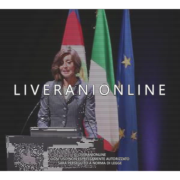 IL PRESIDENTE DELLA REPUBBLICA SERGIO MATTARELLA ALL\'INAUGURAZIONE DELL\'ANNO ACCADEMICO DELL\'UNIVERSITÀ\' \'UNIMORE\' AL TEATRO ARIOSTO DI REGGIO EMILIA 01.12.2022 NELLA FOTO IL MINISTRO ANNA MARIA BERNINI ©SANTANDREA / AGENZIA ALDO LIVERANI SAS