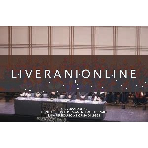 IL PRESIDENTE DELLA REPUBBLICA SERGIO MATTARELLA ALL\'INAUGURAZIONE DELL\'ANNO ACCADEMICO DELL\'UNIVERSITÀ\' \'UNIMORE\' AL TEATRO ARIOSTO DI REGGIO EMILIA 01.12.2022 ©SANTANDREA / AGENZIA ALDO LIVERANI SAS