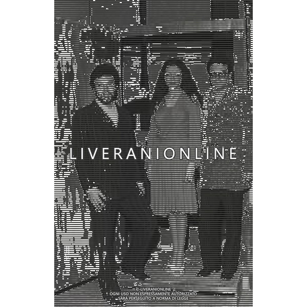 RETROSPETTIVA TAMARA BARONI ATTRICE NELLA FOTO TAMARA BARONI A MILANO NELL\'ANNO 1964 AG ALDO LIVERANI SAS