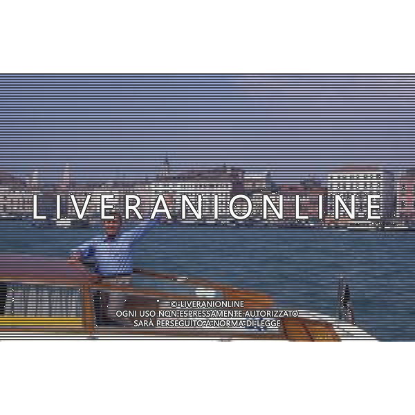 RETROSPETTIVA ALBERTO SORDI ATTORE NELLA FOTO ALBERTO SORDI A VENEZIA NELL\'ANNO 1995 AG ALDO LIVERANI SAS  