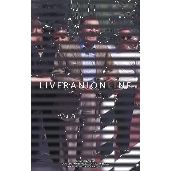 RETROSPETTIVA ALBERTO SORDI ATTORE NELLA FOTO ALBERTO SORDI A VENEZIA NELL\'ANNO 1995 AG ALDO LIVERANI SAS  