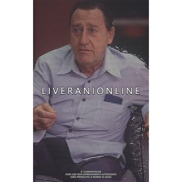 RETROSPETTIVA ALBERTO SORDI ATTORE NELLA FOTO ALBERTO SORDI A VENEZIA NELL\'ANNO 1989 AG ALDO LIVERANI SAS 