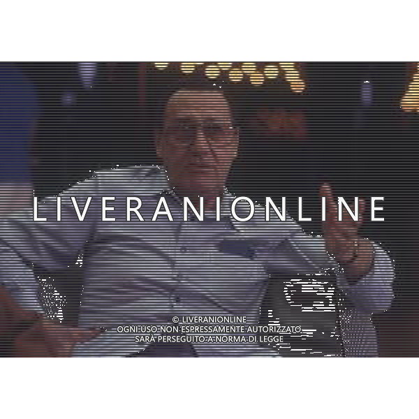 RETROSPETTIVA ALBERTO SORDI ATTORE NELLA FOTO ALBERTO SORDI A VENEZIA NELL\'ANNO 1989 AG ALDO LIVERANI SAS 