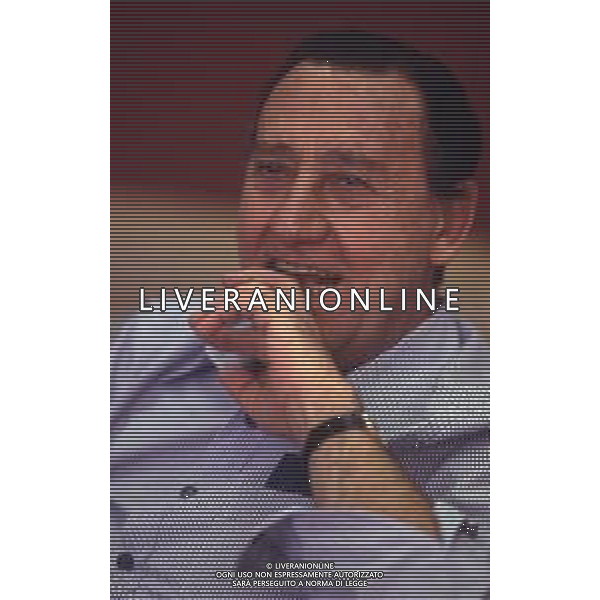 RETROSPETTIVA ALBERTO SORDI ATTORE NELLA FOTO ALBERTO SORDI A VENEZIA NELL\'ANNO 1989 AG ALDO LIVERANI SAS 