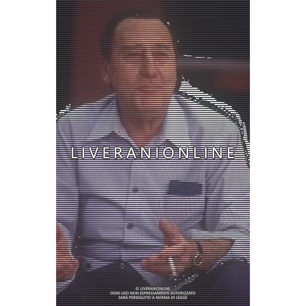 RETROSPETTIVA ALBERTO SORDI ATTORE NELLA FOTO ALBERTO SORDI A VENEZIA NELL\'ANNO 1989 AG ALDO LIVERANI SAS 