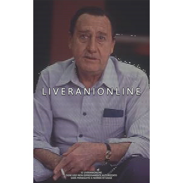RETROSPETTIVA ALBERTO SORDI ATTORE NELLA FOTO ALBERTO SORDI A VENEZIA NELL\'ANNO 1989 AG ALDO LIVERANI SAS 