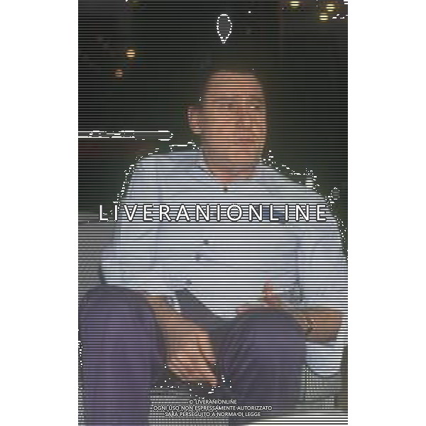 RETROSPETTIVA ALBERTO SORDI ATTORE NELLA FOTO ALBERTO SORDI A VENEZIA NELL\'ANNO 1989 AG ALDO LIVERANI SAS 