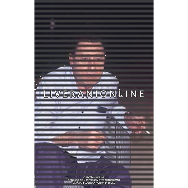RETROSPETTIVA ALBERTO SORDI ATTORE NELLA FOTO ALBERTO SORDI A VENEZIA NELL\'ANNO 1989 AG ALDO LIVERANI SAS 