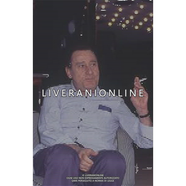 RETROSPETTIVA ALBERTO SORDI ATTORE NELLA FOTO ALBERTO SORDI A VENEZIA NELL\'ANNO 1989 AG ALDO LIVERANI SAS 