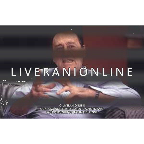 RETROSPETTIVA ALBERTO SORDI ATTORE NELLA FOTO ALBERTO SORDI A VENEZIA NELL\'ANNO 1989 AG ALDO LIVERANI SAS 