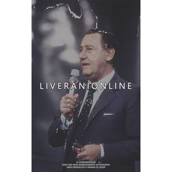 RETROSPETTIVA ALBERTO SORDI ATTORE NELLA FOTO ALBERTO SORDI A VENEZIA NELL\'ANNO 1989 AG ALDO LIVERANI SAS 