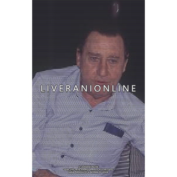 RETROSPETTIVA ALBERTO SORDI ATTORE NELLA FOTO ALBERTO SORDI A VENEZIA NELL\'ANNO 1989 AG ALDO LIVERANI SAS 